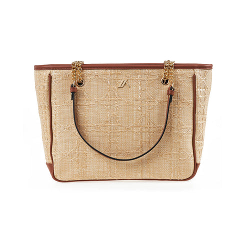 Verde Γυναικεία Τσάντα Ώμου 16-7295 Κάμελ